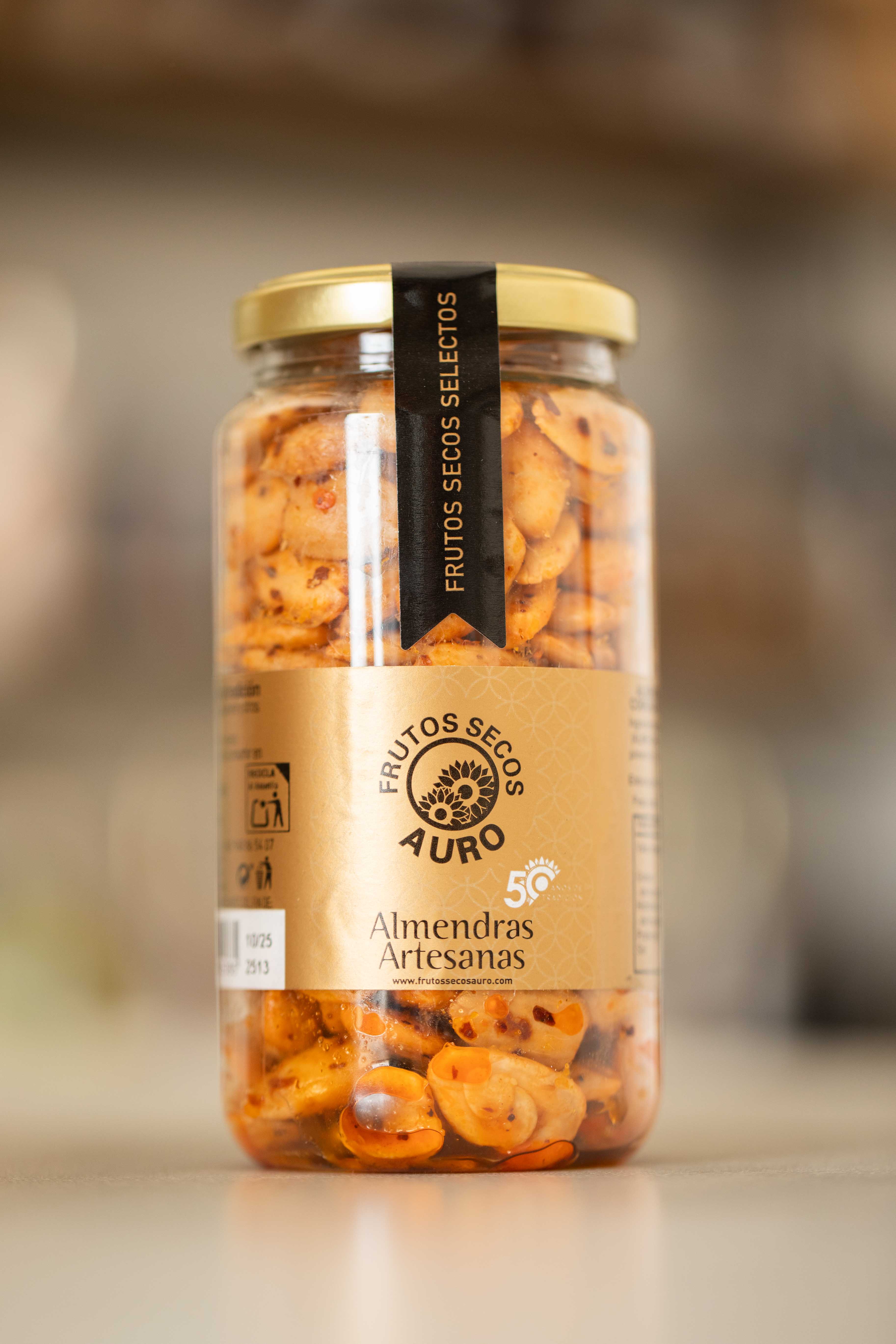 Almendra Pimentón Repelada Frita 215 g