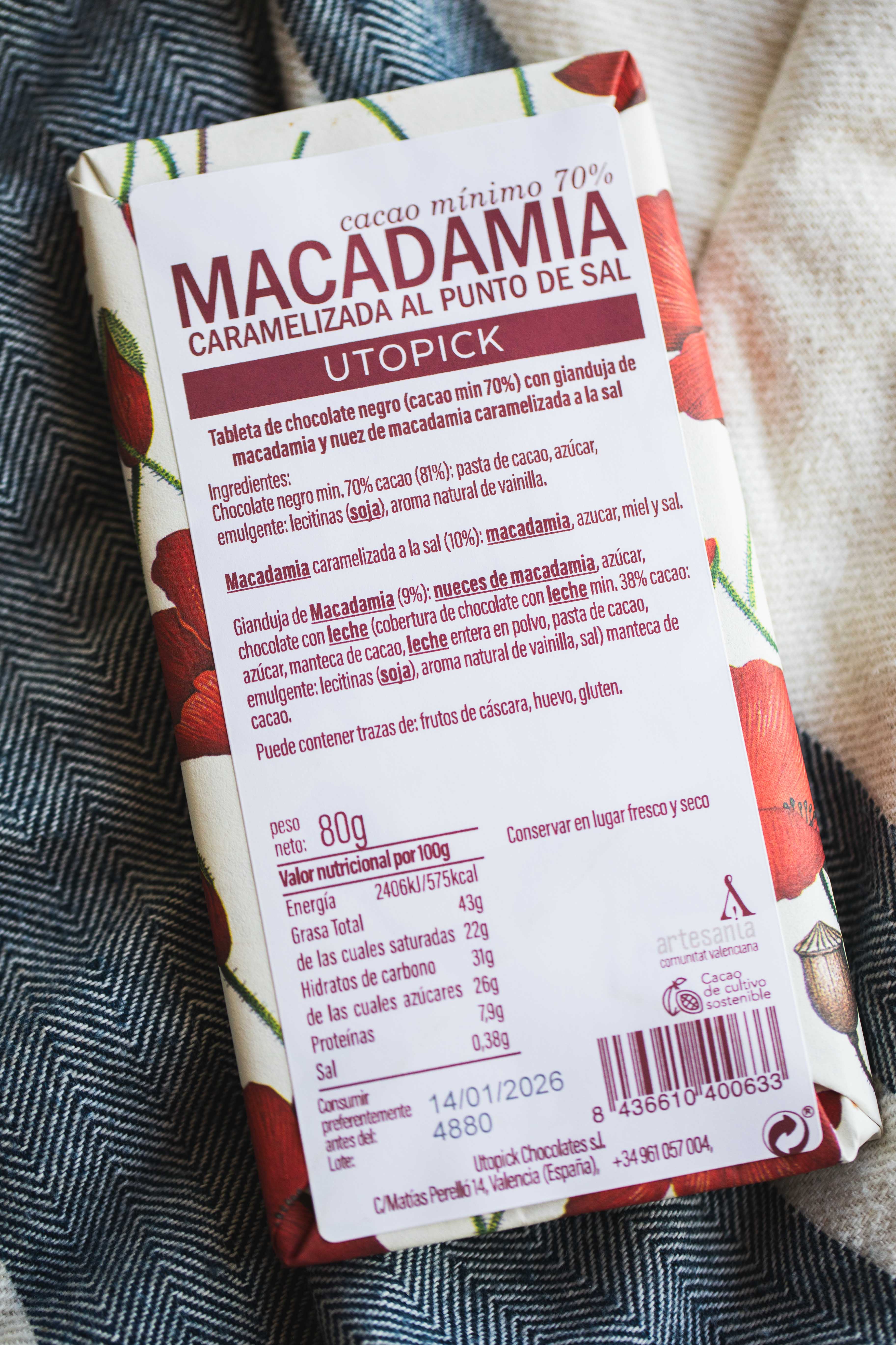 Utopick Macadamia al Punto de Sal