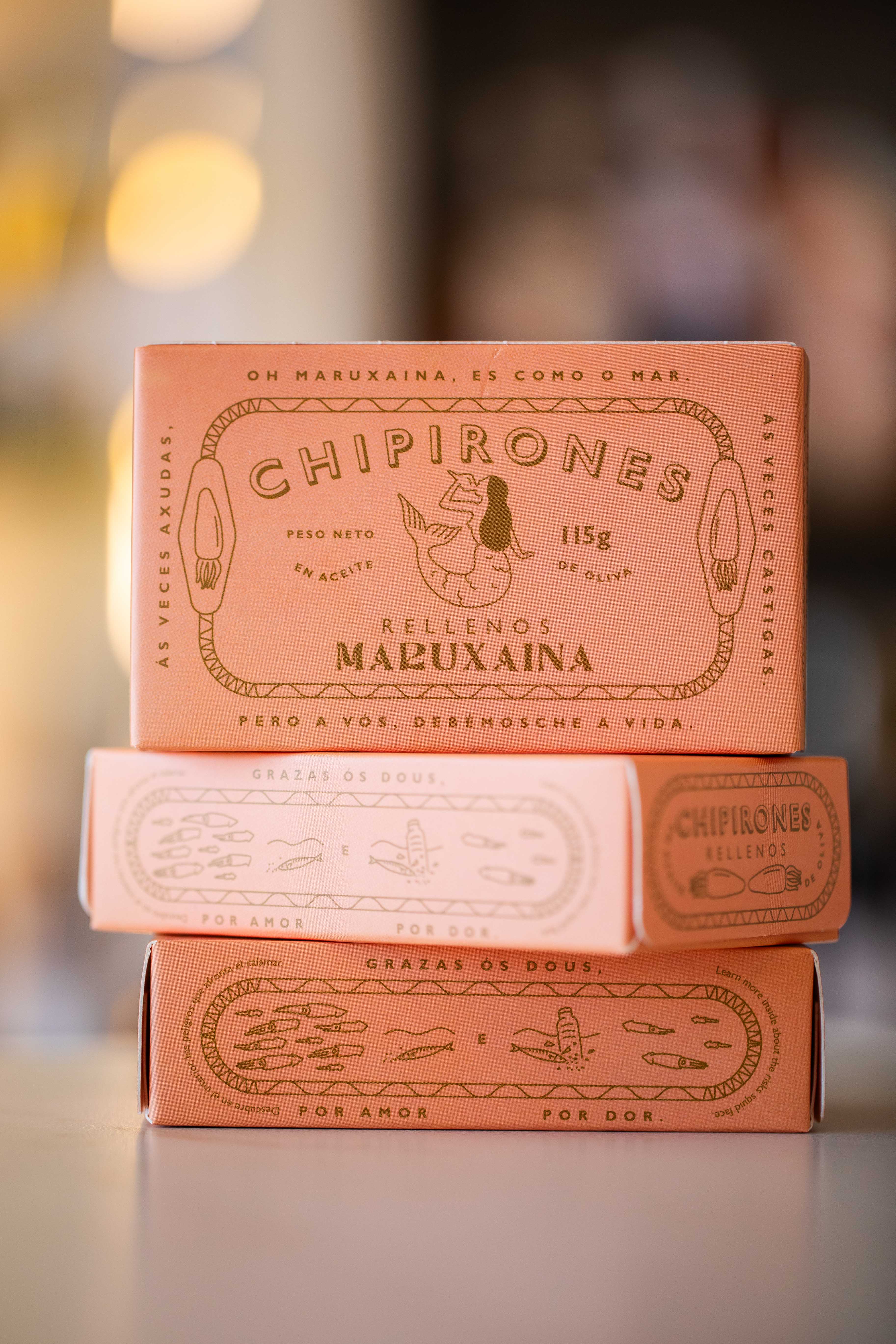 Chipirones en aceite Maruxaina