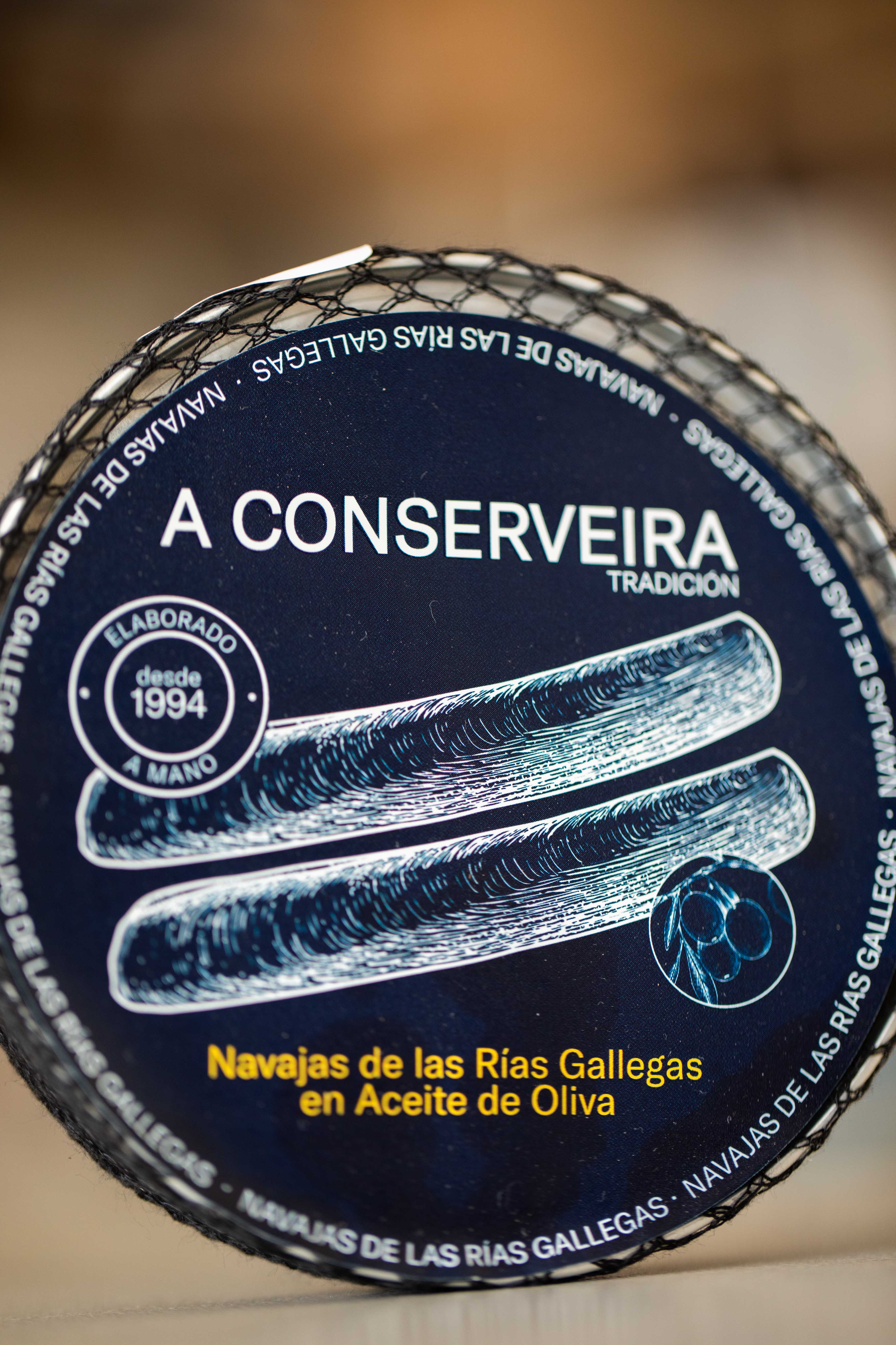 Navajas en Aceite de Oliva - A Conserveira