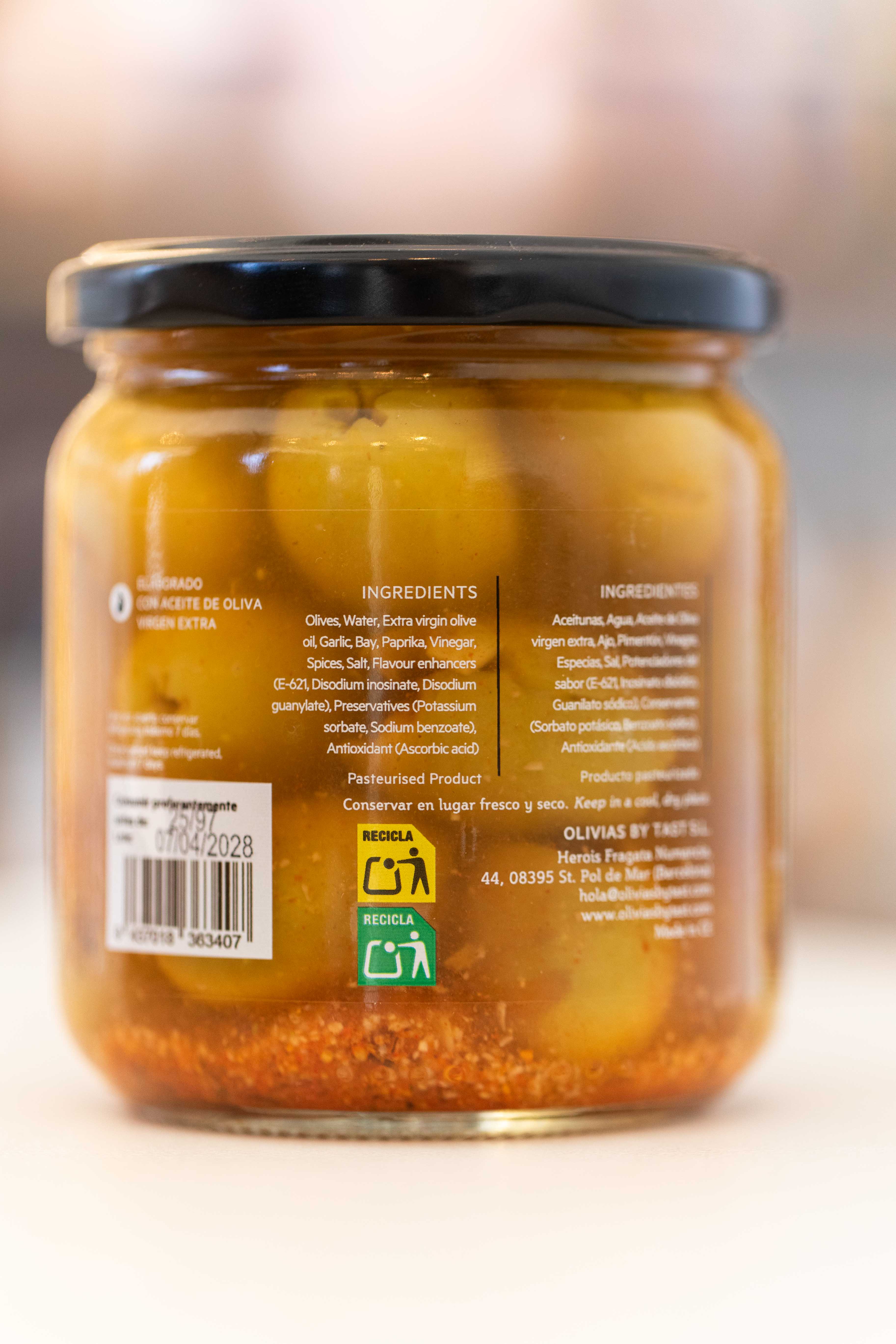 Olivias Mediterránea Deshuesada 320 g